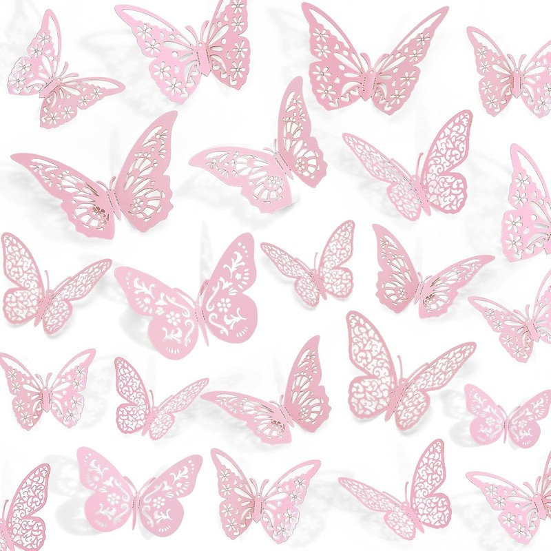 Butterfly Decorations 48 Pcs