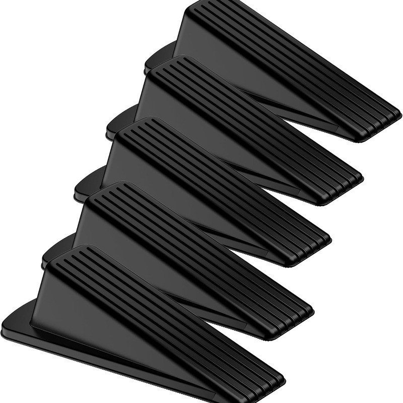 Crosize Rubber Door Stoppers 5 Pack