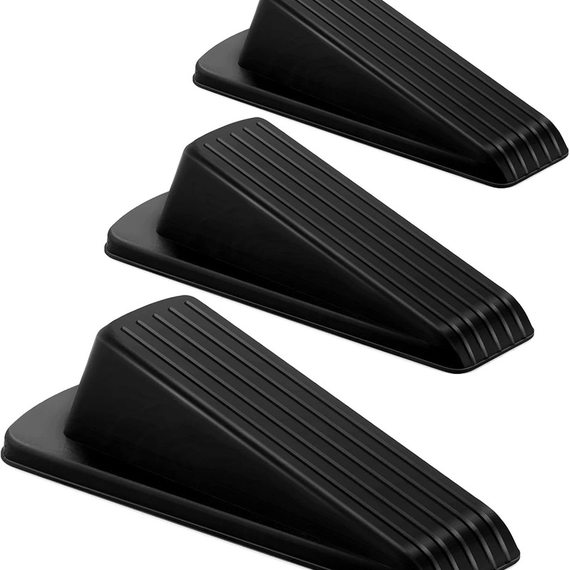 Crosize Rubber Door Stoppers 3 Pack