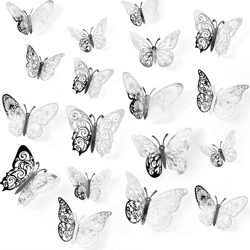 Gold Butterfly Wall Decorations